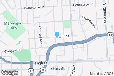 Map image of the property - 1003 Douglas Ave