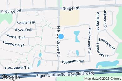 Map image of the property - 811 Cross Creek Ct