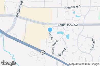 Map image of the property - 1314 Ely Ct