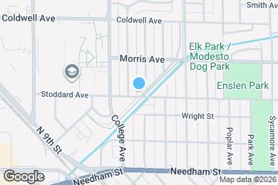 Map image of the property - 1001 Stoddard Ave