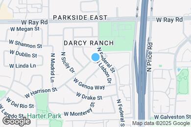 Map image of the property - 792 N Lisbon Dr