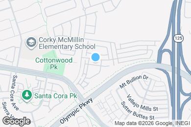 Map image of the property - 1867 Fargo Ln