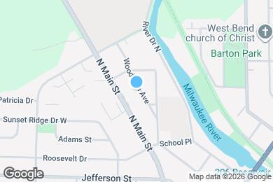 Map image of the property - 1920 Woodlawn Ave