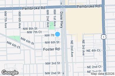 Map image of the property - 612 NW 1st Ave