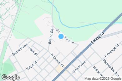 Map image of the property - Madison and Brookside Apartments