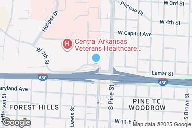 Map image of the property - 624 S Cedar St