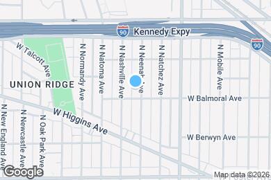 Map image of the property - 5410 N Neenah Ave