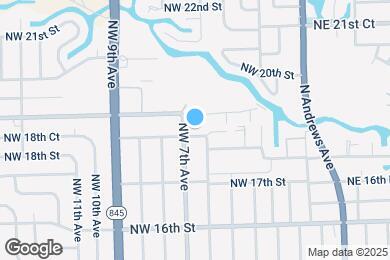 Map image of the property - 615 NW 18th St