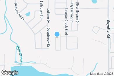 Map image of the property - 10721 Bamboo Rod Cir