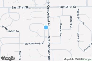 Map image of the property - 1843 Brook Crossing Way