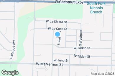 Map image of the property - 333 S Red Ave