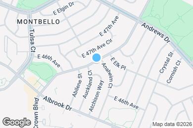 Map image of the property - 4680 Crown Blvd