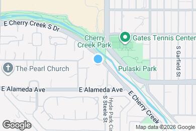 Map image of the property - 3100 E Cherry Creek S Dr