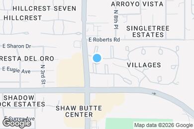 Map image of the property - 748 E Joan D Arc Ave