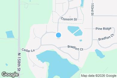 Map image of the property - 15541 Pine Ridge