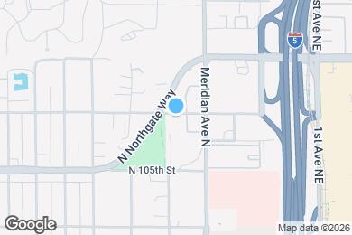 Map image of the property - 1819 N 107th St