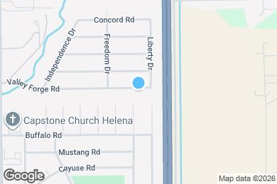 Map image of the property - 1585 Valley Forge Rd