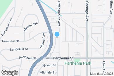 Map image of the property - 8820 Topanga Canyon Blvd