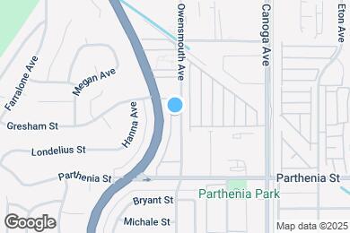 Map image of the property - 8821 Owensmouth Ave