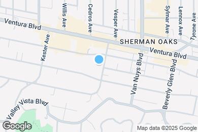 Map image of the property - 4303 Cedros Ave