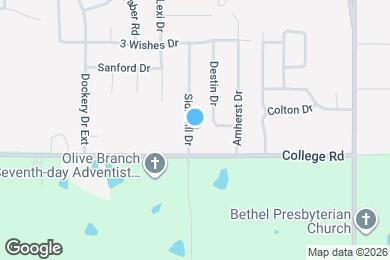 Map image of the property - 4050 Sidlehill Dr