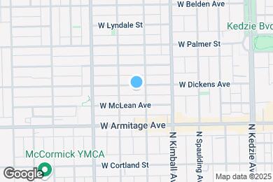 Map image of the property - 3511 W Dickens Ave