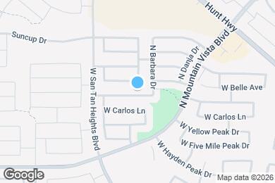 Map image of the property - 3688 W Santa Cruz Ave