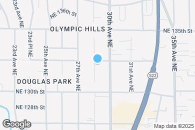 Map image of the property - 2805 NE 133rd St