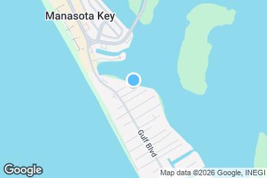 Map image of the property - 1745 Gulf Blvd