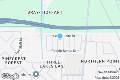 Map image of the property - 19814 Waterflower Dr