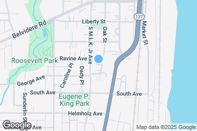 Map image of the property - 542 Oak St