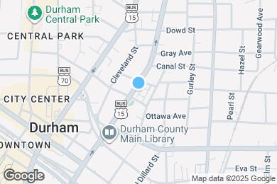 Map image of the property - 506 N Roxboro St