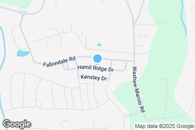 Map image of the property - 2030 Hamil Ridge Dr