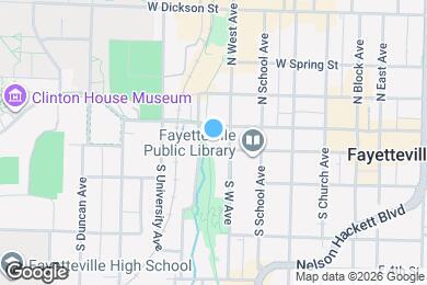 Map image of the property - 533 W Center St