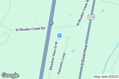 Map image of the property - 91 Palmetto Loop