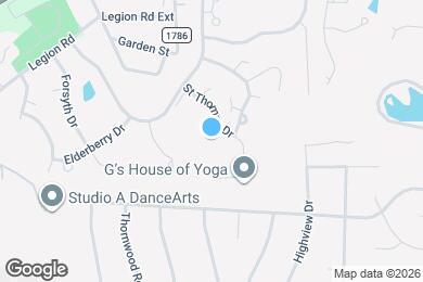 Map image of the property - 107 Bay Colony Ct