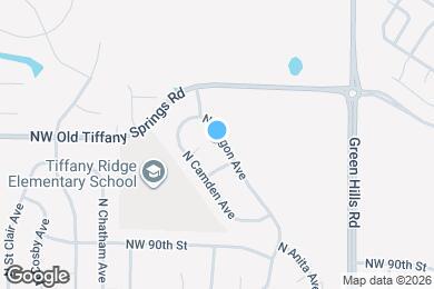 Map image of the property - 9114 N Oregon Ave