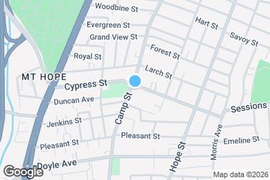 Map image of the property - 129 Cypress St