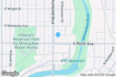 Map image of the property - 1119 E Walworth St