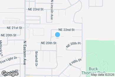 Map image of the property - 1112 NE 21st Ct
