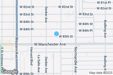 Map image of the property - 1518 W 85th St