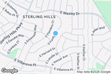 Map image of the property - 2534 S Fundy Cir