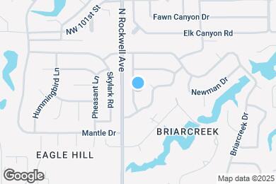 Map image of the property - 9900 Rockwell Terrace