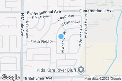 Map image of the property - 10291 N Whitney Ave