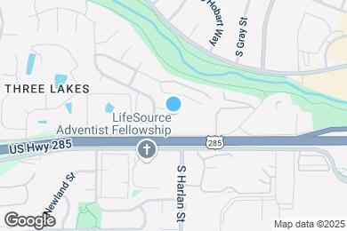 Map image of the property - 5995 W Hampden Ave