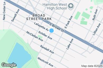 Map image of the property - 401 Lafayette Ave