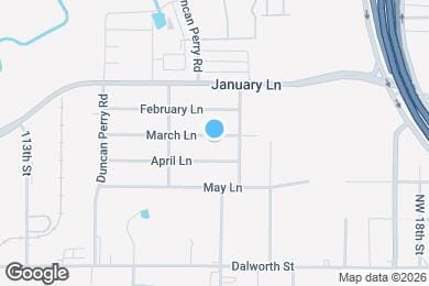 Map image of the property - 2313 March Ln