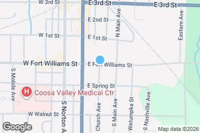 Map image of the property - 4 S Church Ave