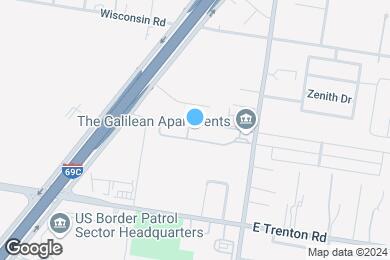 Map image of the property - The Galilean Apartments