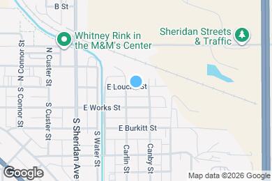 Map image of the property - 744 E Loucks St